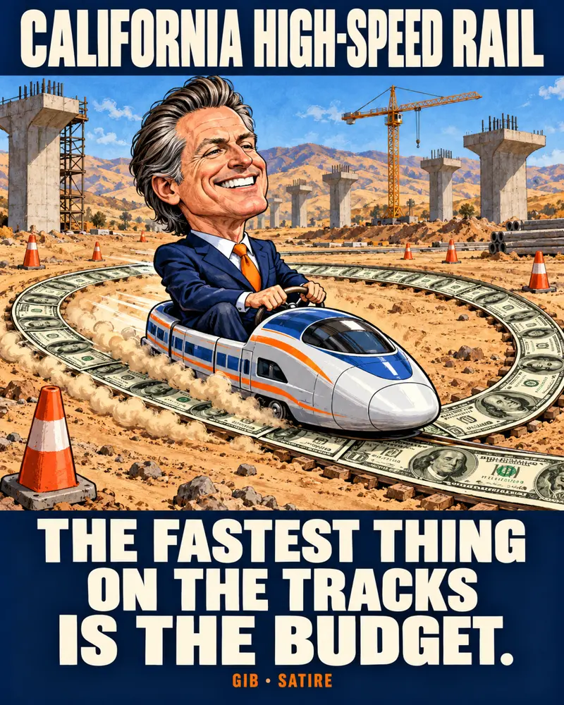 The fastest thing on the tracks is the budget.