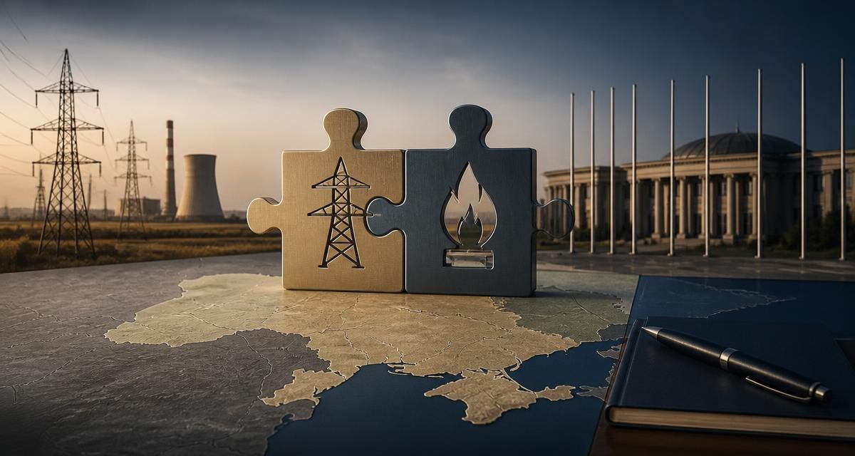 AI-generated editorial graphic for Ukraine backs energy ceasefire proposal; reciprocity remains unresolved