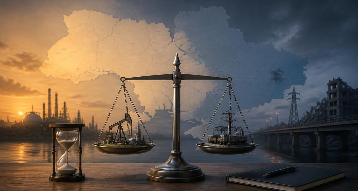 AI-generated editorial graphic for Russia/Ukraine: One Night of Energy Restraint Is Evidence, Not Yet a Ceasefire